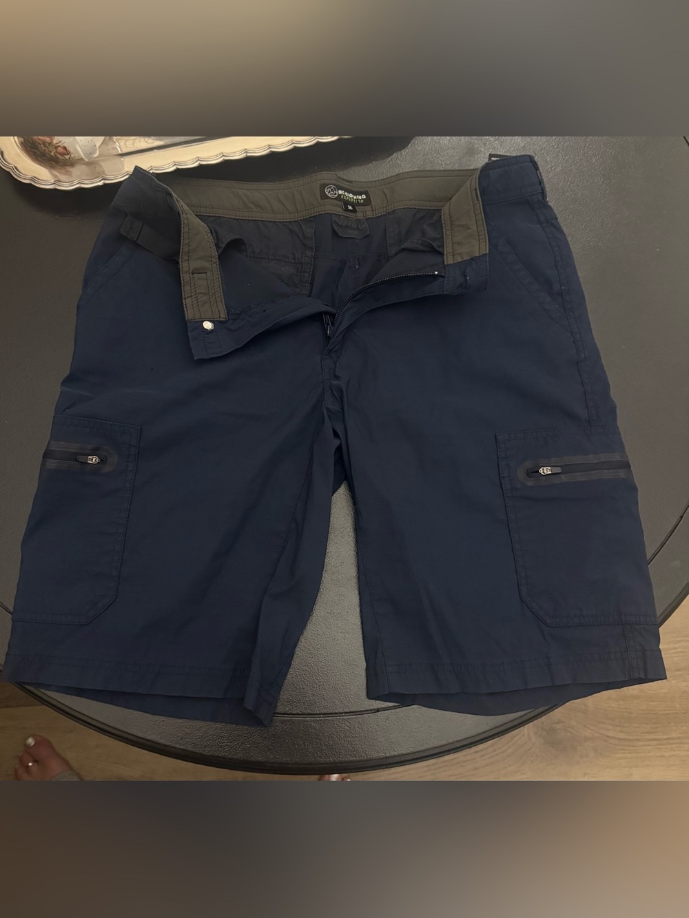 The BC Clothing Co. Men’s Navy Blue Cargo Shorts